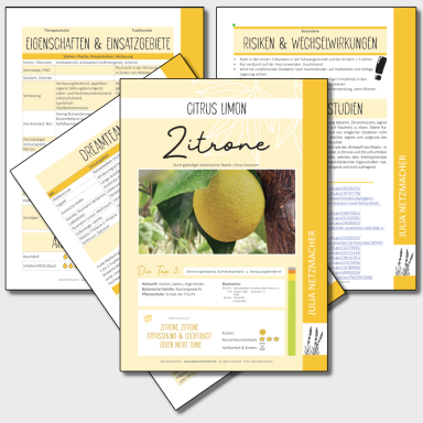 Zitrone Monographie zu Citrus limonum