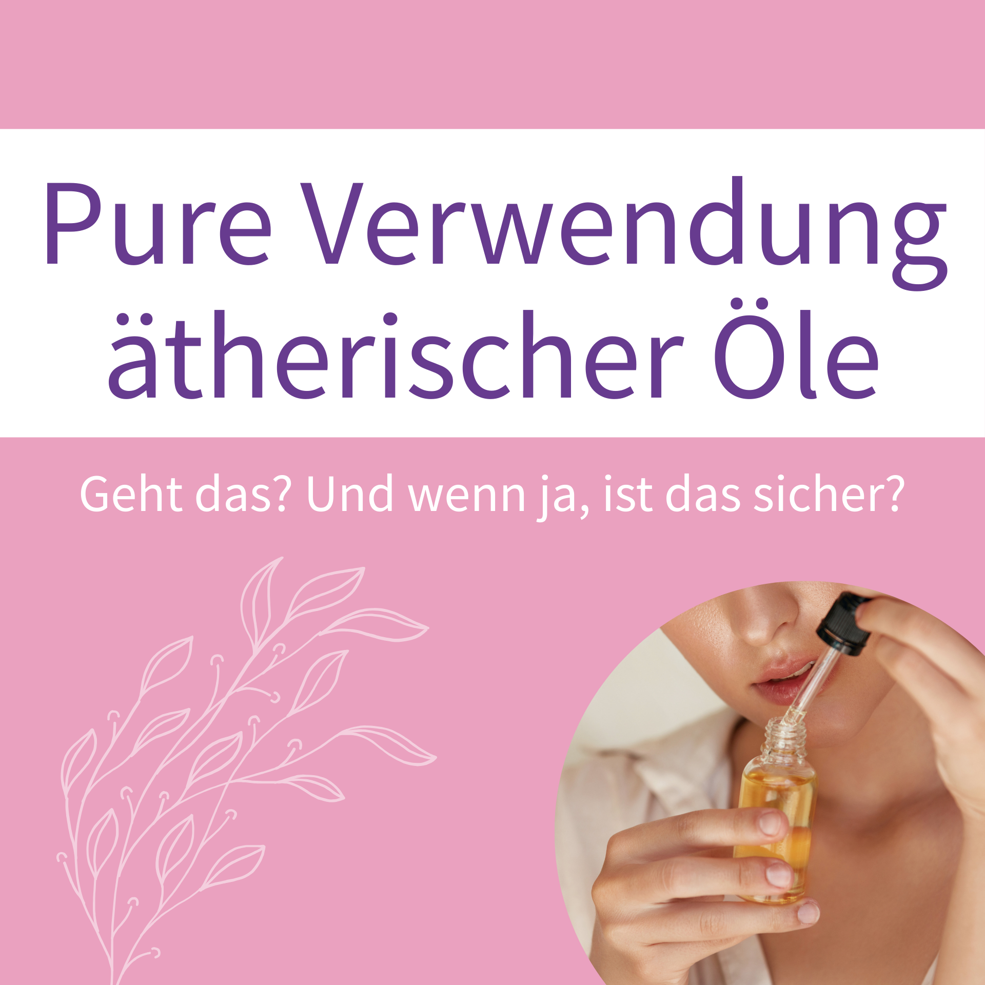 Kapseln mit ätherischen Ölen